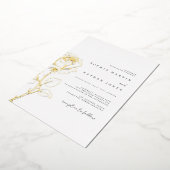 Elegante Rose Rodelbahn mit Aussicht Folieneinladung (Gedreht)