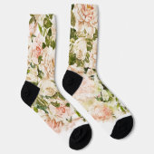 Elegante Rose Romance Floral Feminine MUM Socken (Rechts)