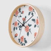 Elegante Rose Uhr (Winkel)