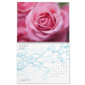 Elegante Rose und Blumenfotografie Kalender (Mär 2027)