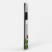 Elegante Rose und Name des Pinstrips Case-Mate iPhone Hülle (Hinten/Rechts)