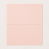 Elegante Rose Wasserfarben Rosa Blumenzehen (Innenseite Aufgefaltet)