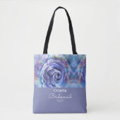 Elegante Rose Watercolor Tasche (Vorderseite)