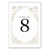 Elegante Rose Wine tasting in der Fattoria Moncucc Tischnummer (Vorderseite)