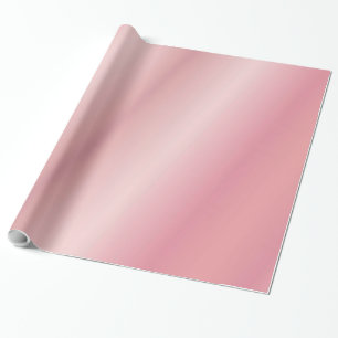 Elegante Roségold Glamour Vorlage Geschenk Geschenkpapier