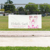 Elegante Rosen Blumenstrauß Banner (Insitu)