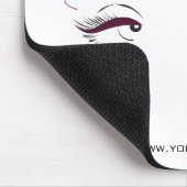 Elegante Rosen Blumenstrauß Mousepad (Ecke)