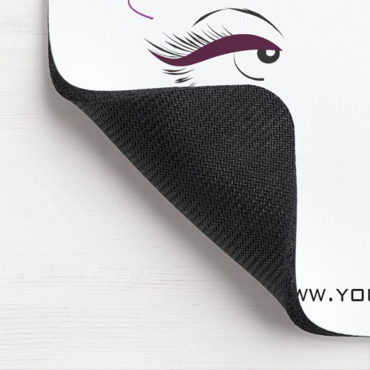 Elegante Rosen Blumenstrauß Mousepad (Ecke)