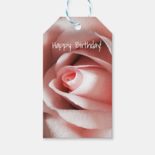Elegante Rosen-Geburtstags-Geschenk-Umbauten Geschenkanhänger