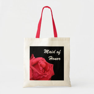 Elegante Rosen-Trauzeugin-Geschenk-Tasche Tragetasche