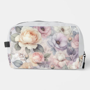 Elegante Rosenblüten Waschbeutel