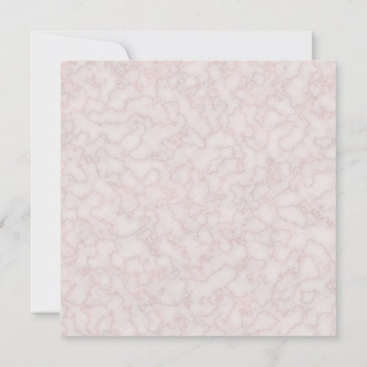 Elegante Rosenfeier Muttertag Einladung (Rückseite)