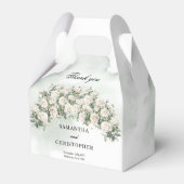 Elegante Roses Grüne Weinroute Mendrisiotto Geschenkschachtel (Rückseite)