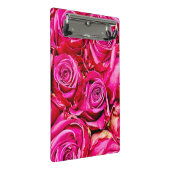 Elegante Roses Mini-Zwischenablage Mini Klemmbrett (Schrägansicht)