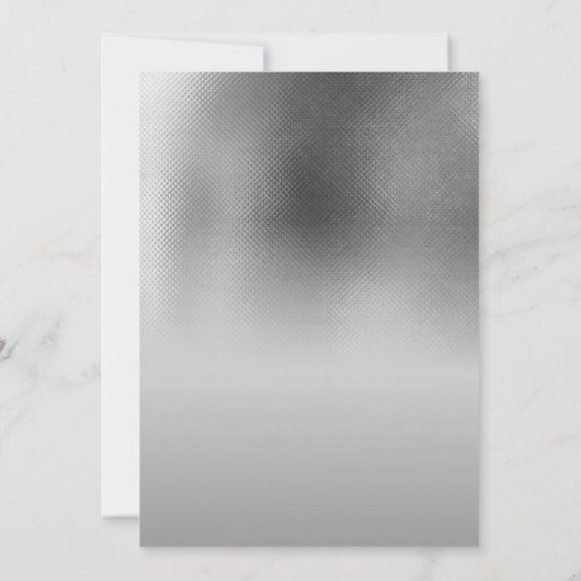 Elegante Rot- und Schwarz-Gotische Hochzeit Einladung (Rückseite)