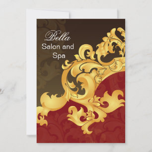 elegante rote blüh Business Dankeschön Karten