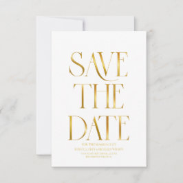 Elegante rote Herbstblätter Herbsthochzeit Save The Date