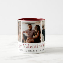 Elegante rote Herzen Frohen Valentinstag 3 Foto