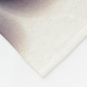 Elegante rote High Heels mit Cherry Fleecedecke (Ecke)