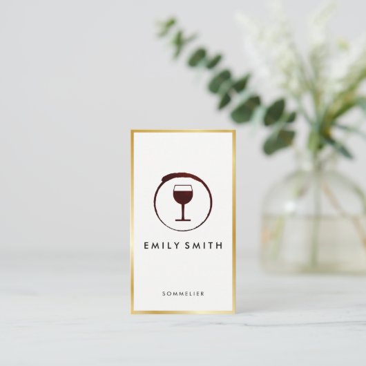 Elegante Rote Kirche Santa Maria degli Angioli Imi Visitenkarte (Stehend Vorderseite)