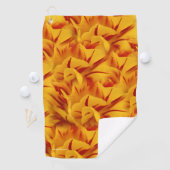 Elegante Rote Kirche von Mario Botta auf dem Monte Golfhandtuch (Insitu)