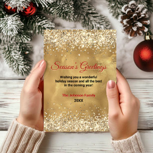 Elegante rote Marmorkunst Weihnachten - Neues Jahr