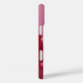 Elegante Rote Rose 3D Floral Phone Case (Rückseite / Rechts)