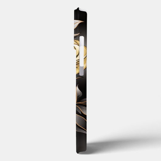 Elegante Rote Rose Blume Case-Mate iPhone Hülle (Rückseite / Links)