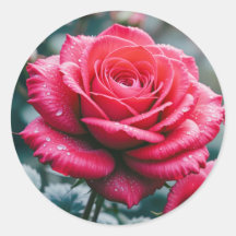 Elegante Rote Rose Blume