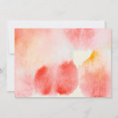 Elegante Rote Rose Derby Party Einladung (Rückseite)