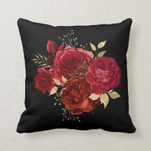 Elegante Rote Rose Floral