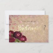 Elegante Rote Rosen Fallende Blätter Einladung (Vorderseite)