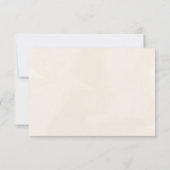 Elegante Rote Rosen Hochzeiten Website UAWG RSVP Karte (Rückseite)