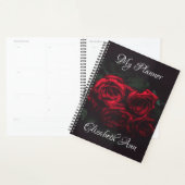 Elegante Rote Rosen Planer (Anzeige)