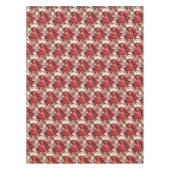 Elegante Rote Rosen Tablecloth Tischdecke (Vorderseite)