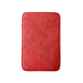 Elegante rote Spitzen, nahtlose Textur Badematte (Vorderseite Vertikal)