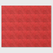 Elegante rote Spitzen, nahtlose Textur Geschenkpapier (Flach)