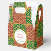 Elegante, rote und grüne Küche Geschenkschachtel (Geöffnet)