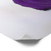 Elegante Royal Lila Rose 23 Tabelle Seating Chart Poster (Ecke)