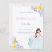 Elegante Royal Party Card Einladung (Vorderseite)