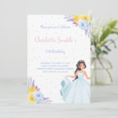 Elegante Royal Party Card Einladung (Stehend Vorderseite)