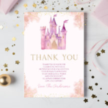 Elegante Royal Princess Castle Babydusche