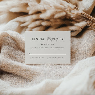 Elegante RSVP-Karte - NYC Save The Date
