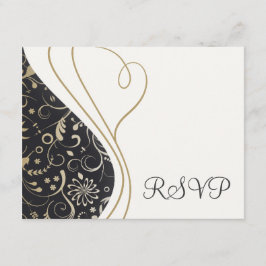 Elegante RSVP-Karten RSVP Karte