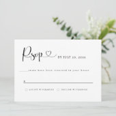 Elegante RSVP - St. Augustine Save The Date (Stehend Vorderseite)