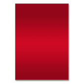 Elegante Ruby Red & Funkelnd Silver Rings Wedding Tischnummer (Rückseite)