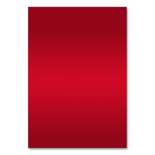 Elegante Ruby Red & Funkelnd Silver Rings Wedding Tischnummer (Rückseite)