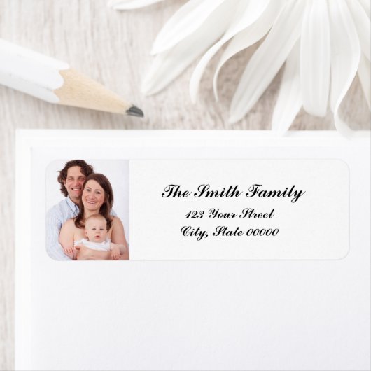 Elegante Rückgabeadresse für benutzerdefinierte Fo (Insitu)