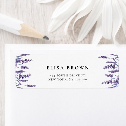 Elegante Rücksendeadresse (Insitu)