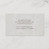 Elegante Ruhe Zen Moderne Visitenkarte (Rückseite)